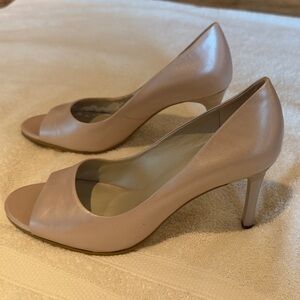 Nine West Blush/light pink Peep-Toe Heels